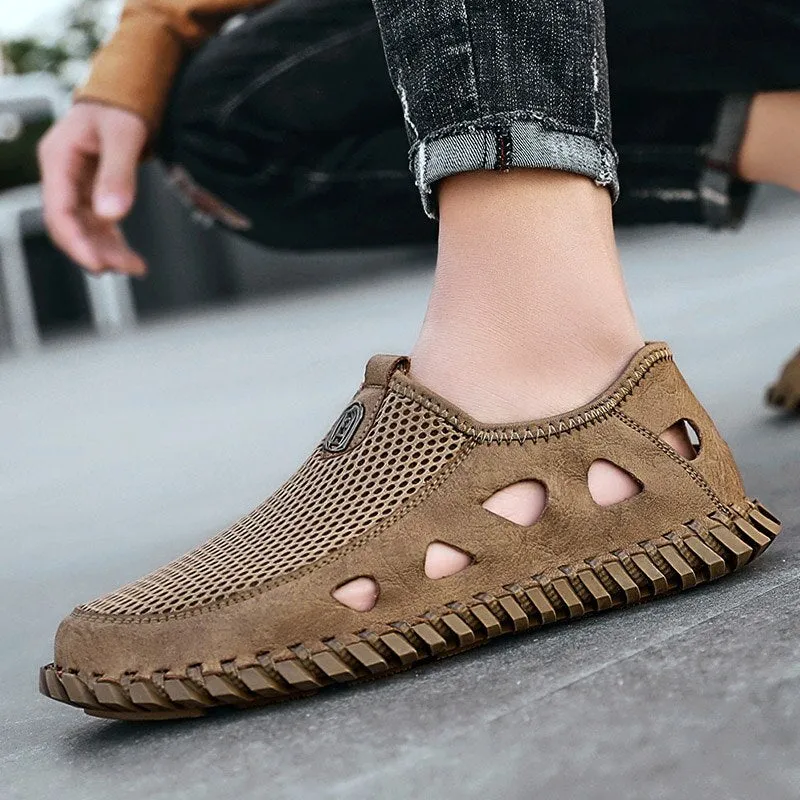 High Quality Mesh Men Summer Shoes