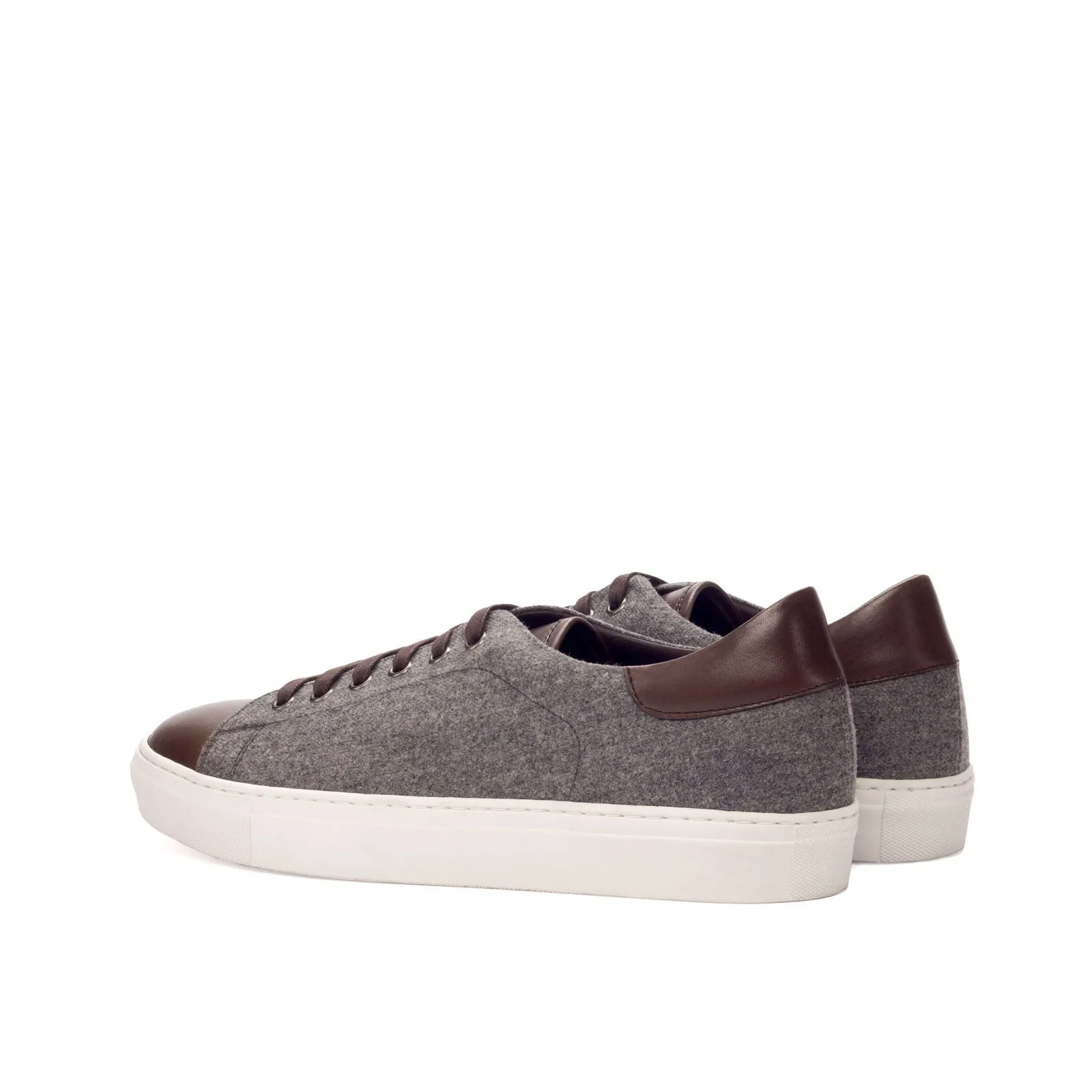 Men's Trainers Wide Plus Size Grey 3361